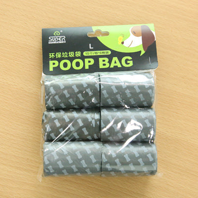 Dog Pet Travel Foldable Pooper Scooper With 1 Roll Decomposable bags